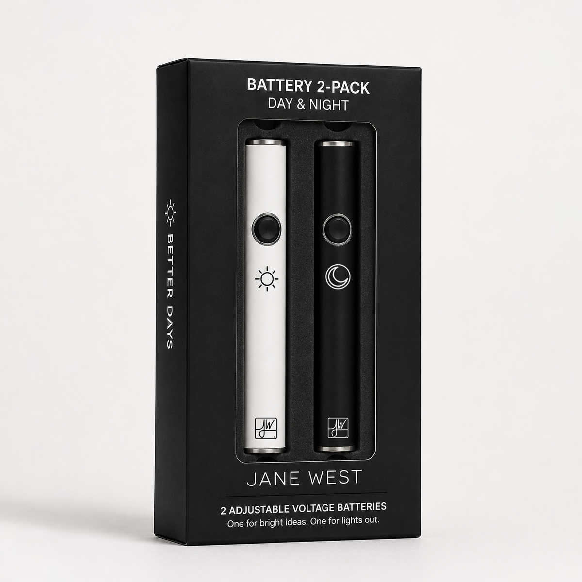 Vape Pen 510 Stick Battery | Day & Night 2-Pack - Discreet Smoker