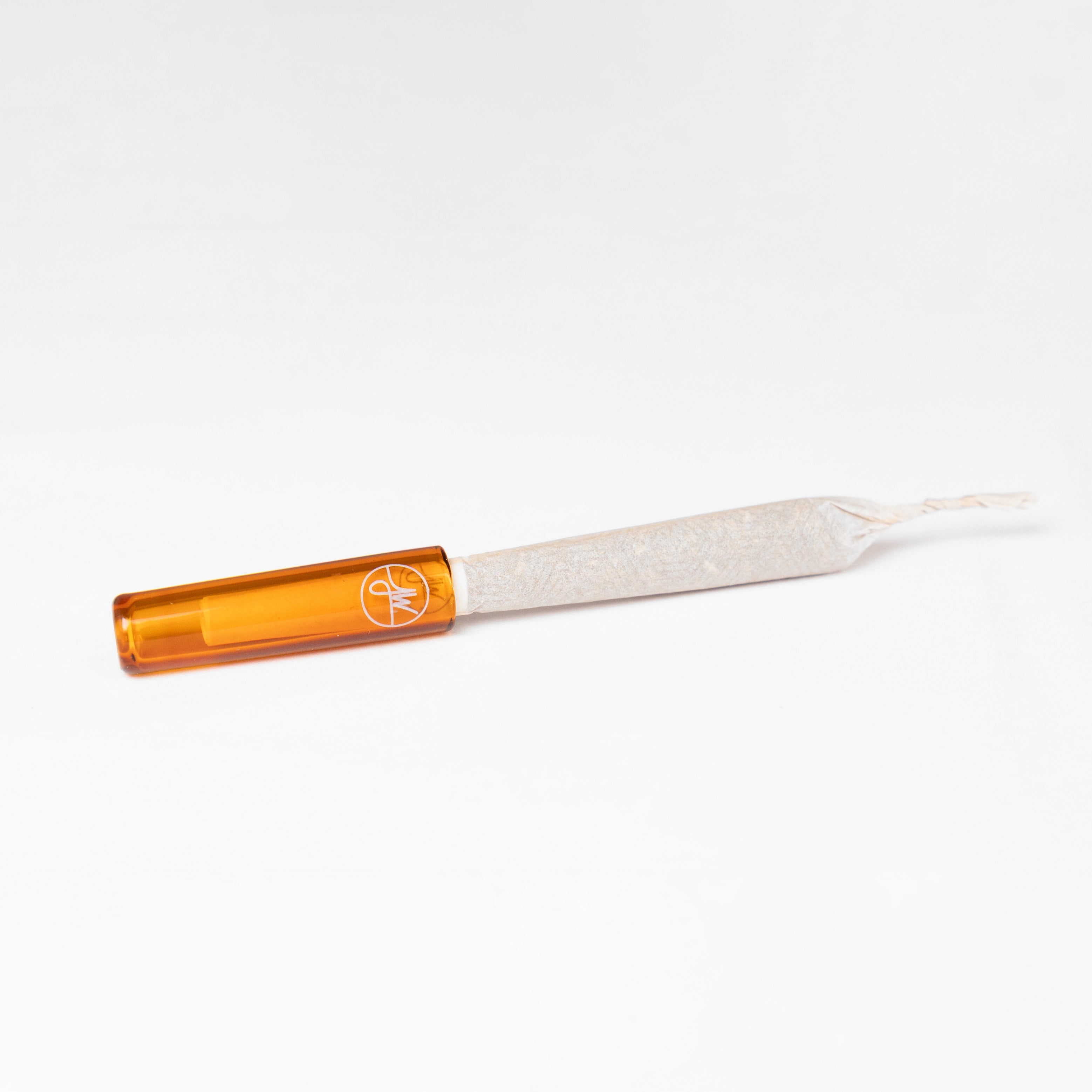 Glass Joint Tip | Amber - Discreet Smoker