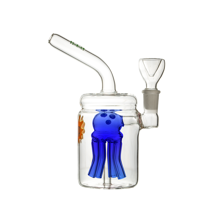 HEMPER Jellyfish Jar Bong, Blue