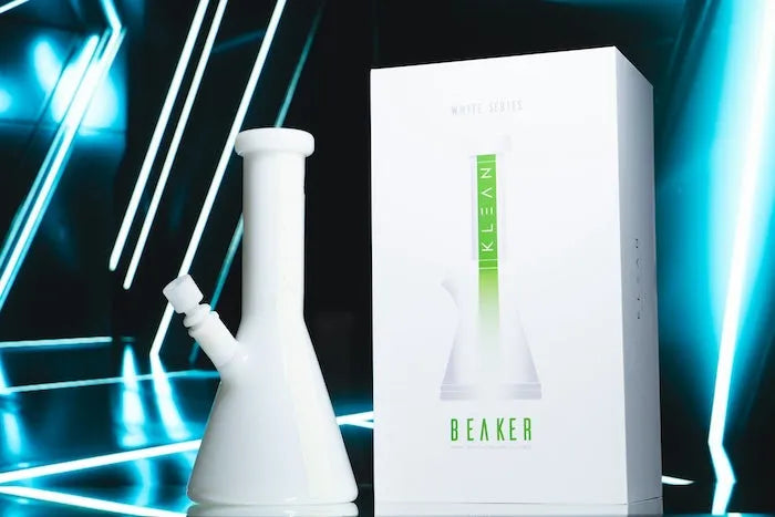 KLEAN White Series - Beaker - Discreet Smoker