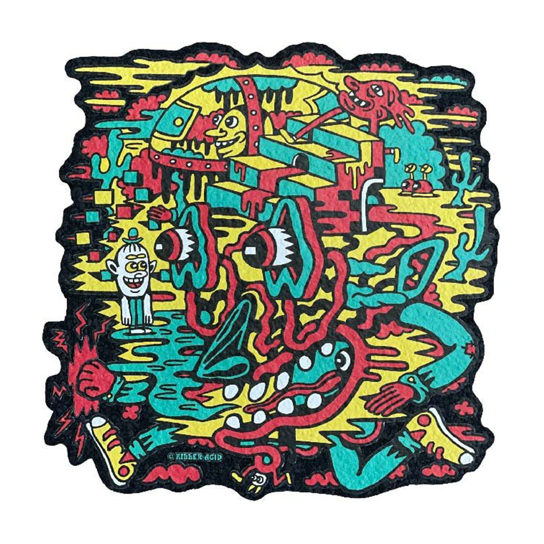 East Coasters 11" Dab Mats - Discreet Smoker