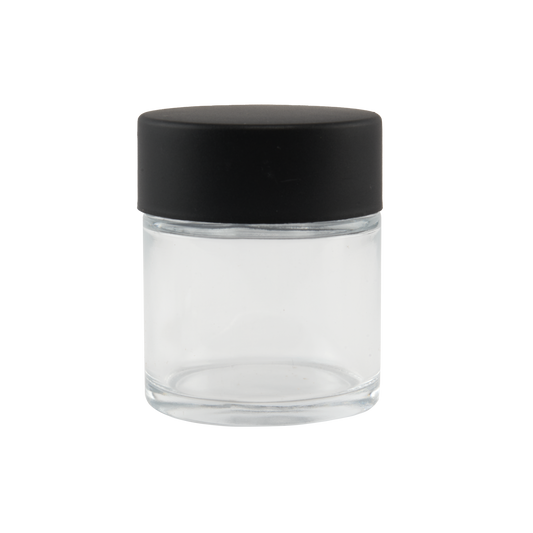 Loud Lock 1oz Glass Jar with Lid – 200ct - Discreet Smoker