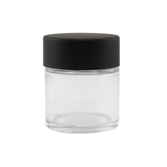 Loud Lock 1oz Glass Jar with Lid – 200ct - Discreet Smoker