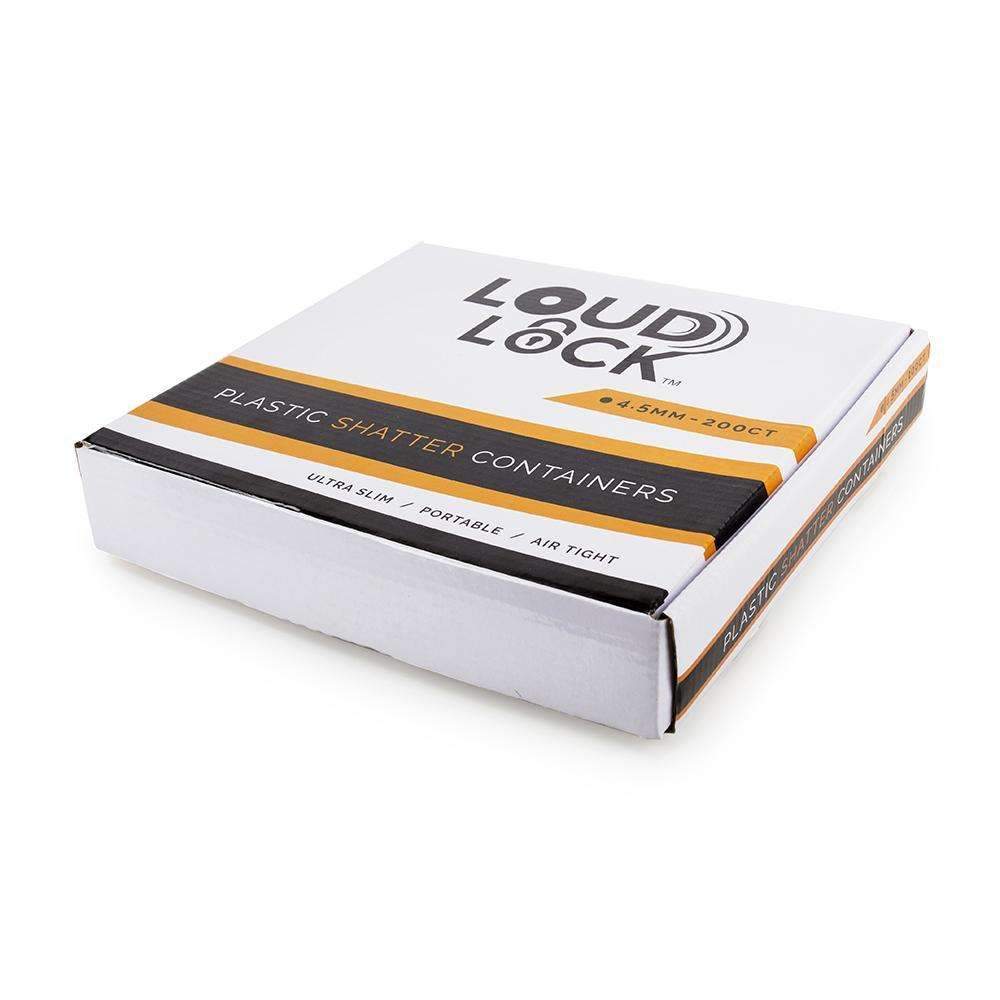 Loud Lock Plastic Shatter Containers - Discreet Smoker