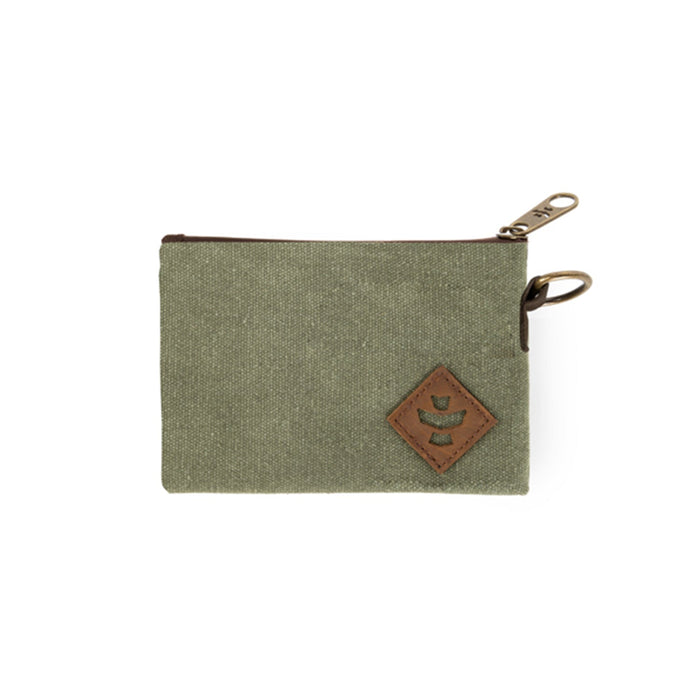 The Mini Broker - Smell Proof Zippered Small Stash Bag, Sage
