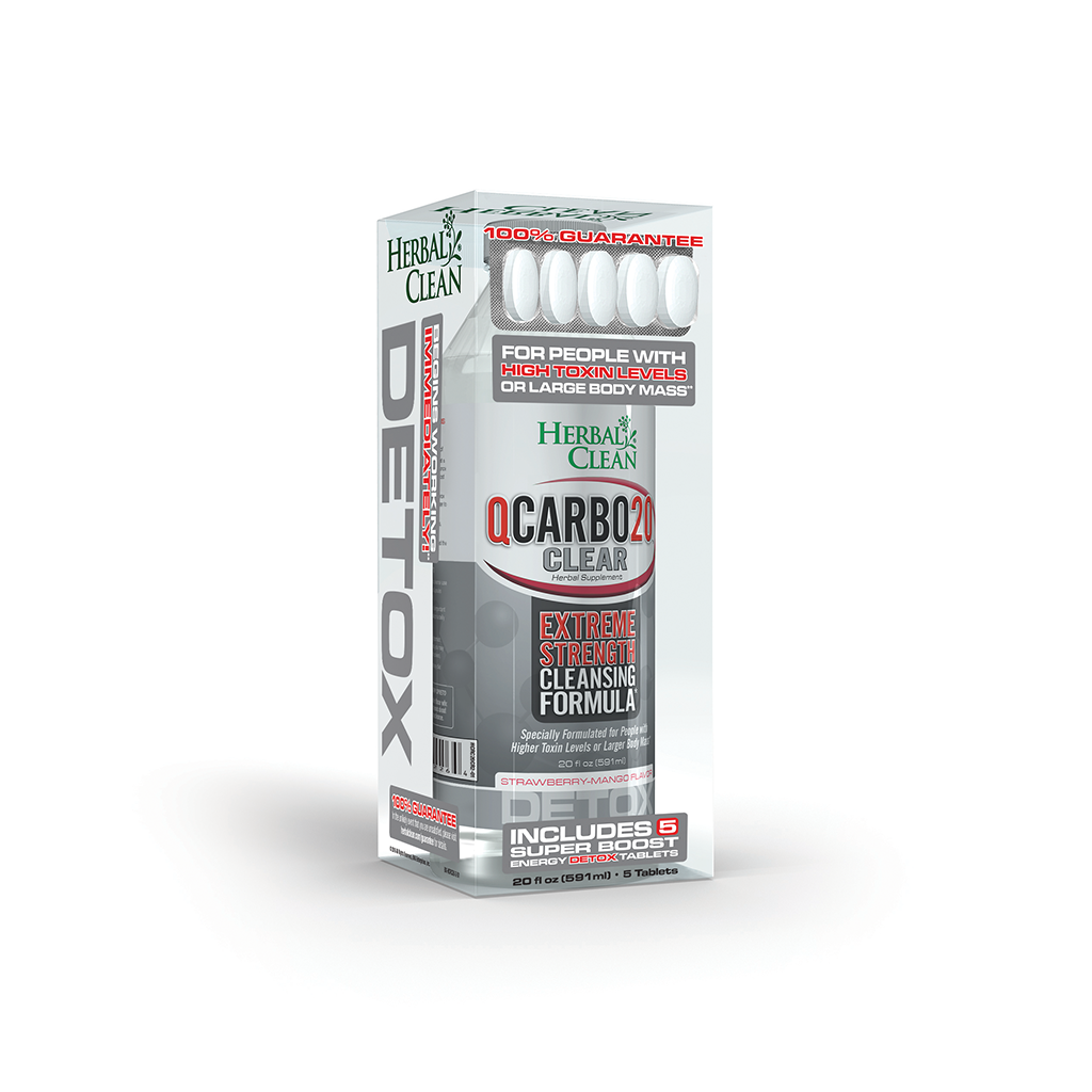 QCarbo20 Clear Same-Day Detox - Discreet Smoker