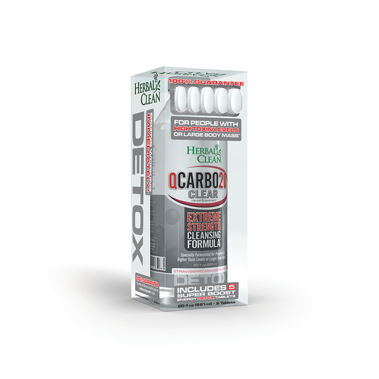QCarbo20 Clear Same-Day Detox - Discreet Smoker