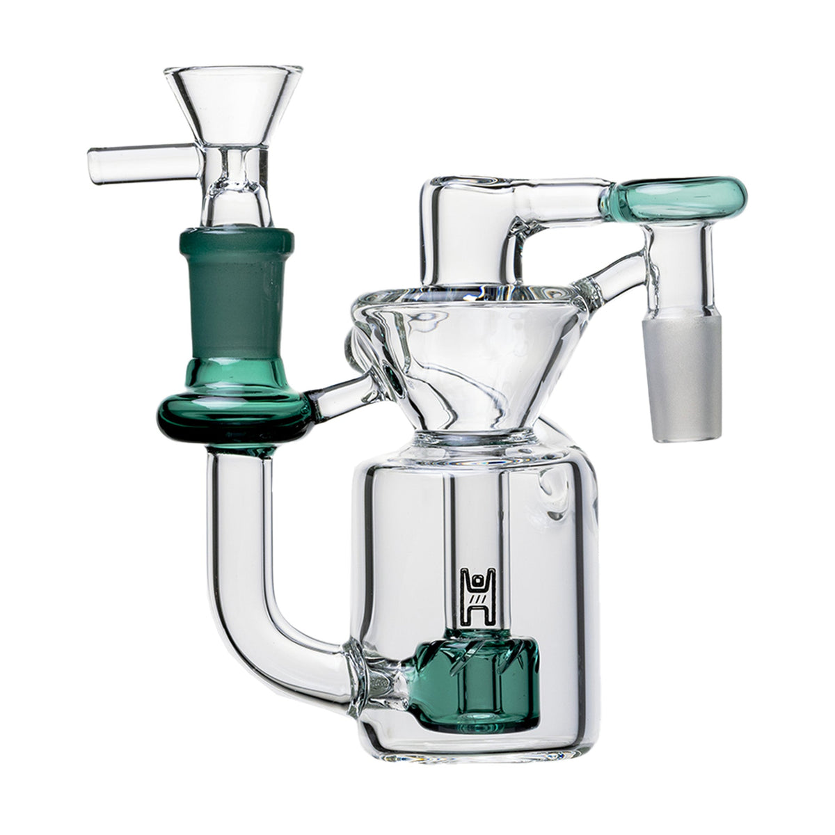Human Grade "The Recycler" Glass Ash Catcher - Discreet Smoker