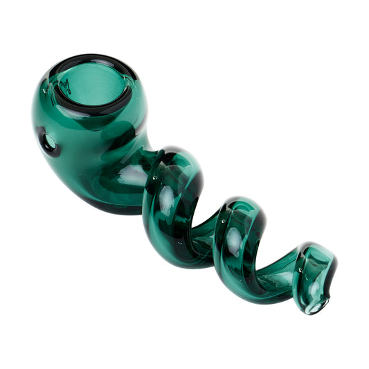 Human Grade Corkscrew Pipe - Discreet Smoker