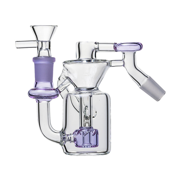 Human Grade "The Recycler" Glass Ash Catcher, Lavender