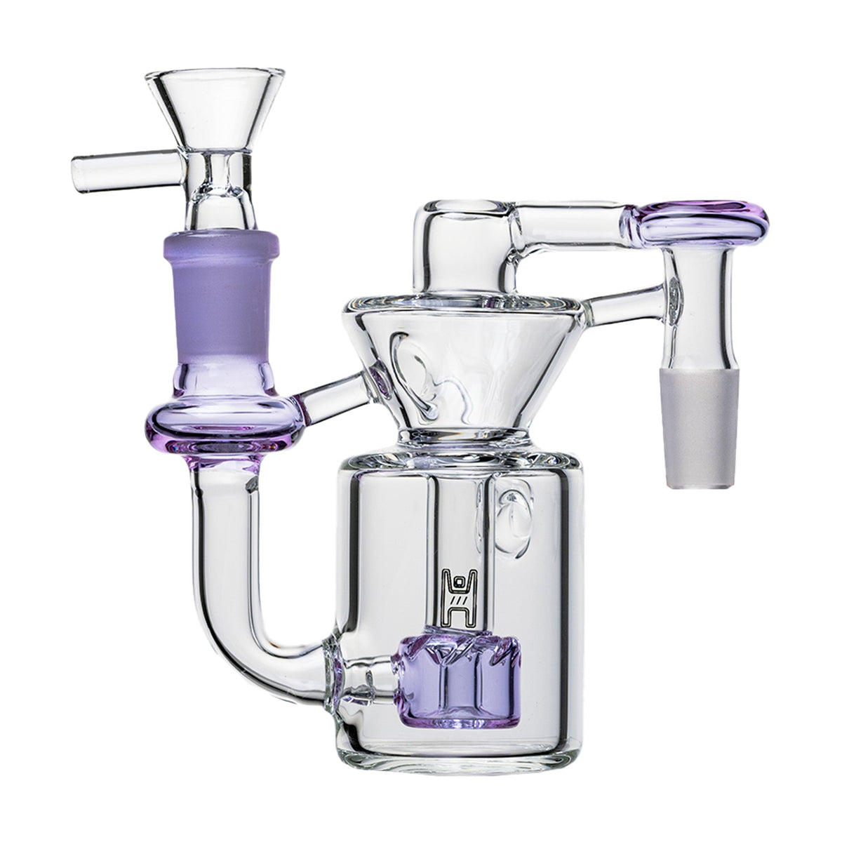 Human Grade "The Recycler" Glass Ash Catcher - Discreet Smoker