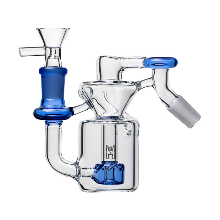 Human Grade "The Recycler" Glass Ash Catcher, Light Blue