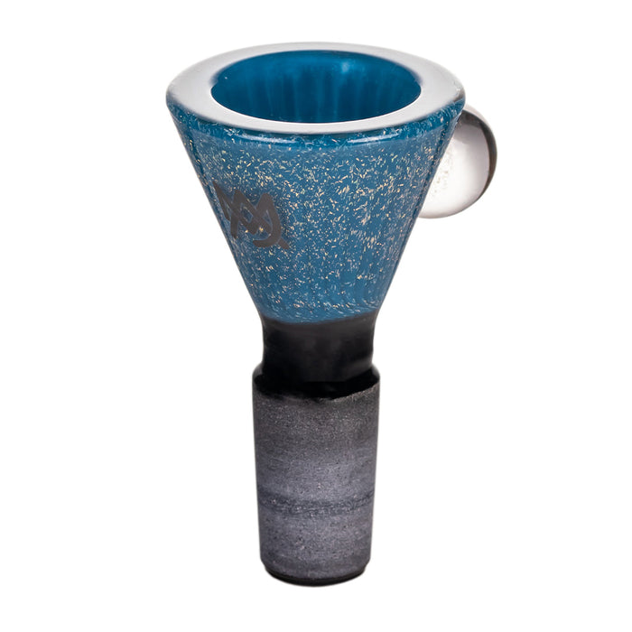 MJ Arsenal Dichro Flower Bowl, Light Blue