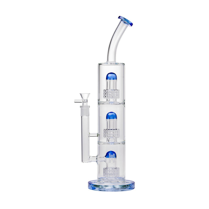 Human Grade Trinity Water Pipe, Light Blue