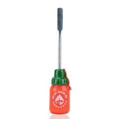 US-Made Sriracha Glass Dabber – 5″