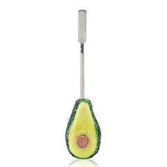 US-Made Avocado Glass Dabber – 5″