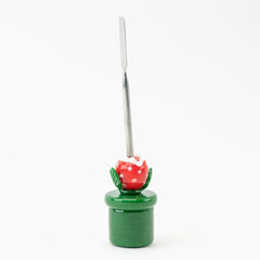 US-Made Piranha-Plant Glass Dabber – 5″