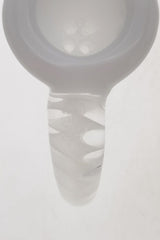 TAG - 4 Hole Disc Screen Slide with 12x53MM Horn Handle - Discreet Smoker