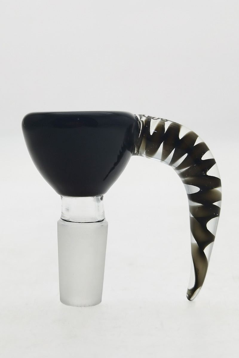 TAG - 4 Hole Disc Screen Slide with 12x53MM Horn Handle - Discreet Smoker