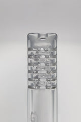 TAG - 14/10MM 6 Row x 2 (36 Hole) Open End Gridded Super Slit Downstem - Discreet Smoker