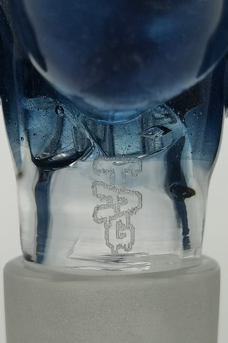 TAG - 4 Hole Disc Screen Slide with Inverted Triple Horn Handle - Discreet Smoker