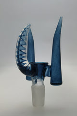 TAG - 4 Hole Disc Screen Slide with Inverted Triple Horn Handle - Discreet Smoker