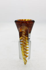 TAG - Horn Handle Single Hole Slide - Discreet Smoker