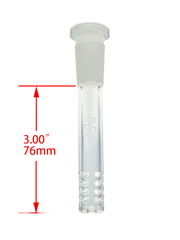 TAG - 18/14MM Open End 32 Slit Multiplying Rod Downstem - Discreet Smoker