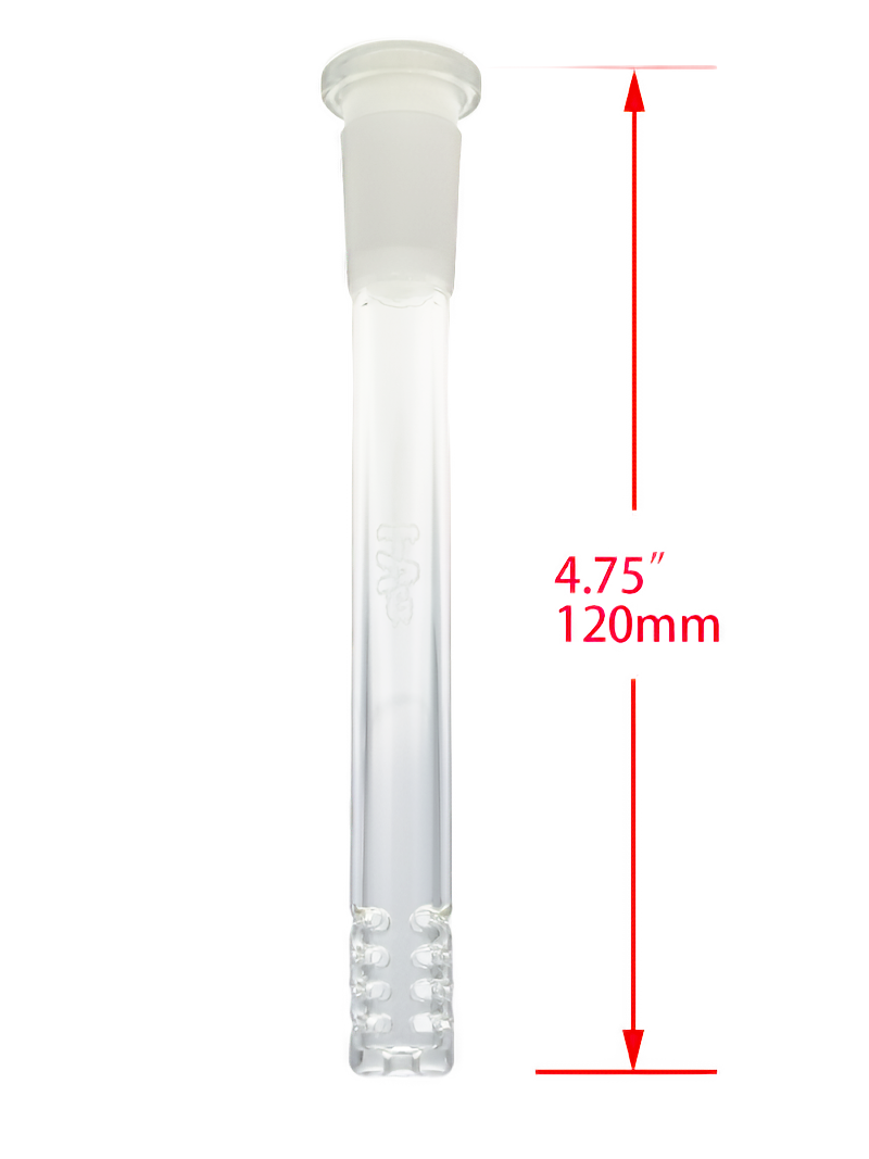 TAG - 18/14MM Open End 32 Slit Multiplying Rod Downstem - Discreet Smoker