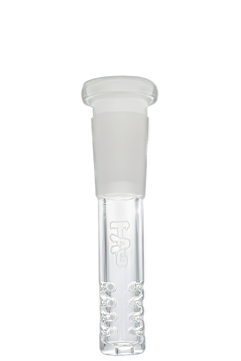 TAG - 18/14MM Open End 32 Slit Multiplying Rod Downstem - Discreet Smoker