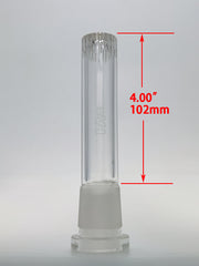 TAG - 28/18MM Super Slit Showerhead Downstem - Discreet Smoker