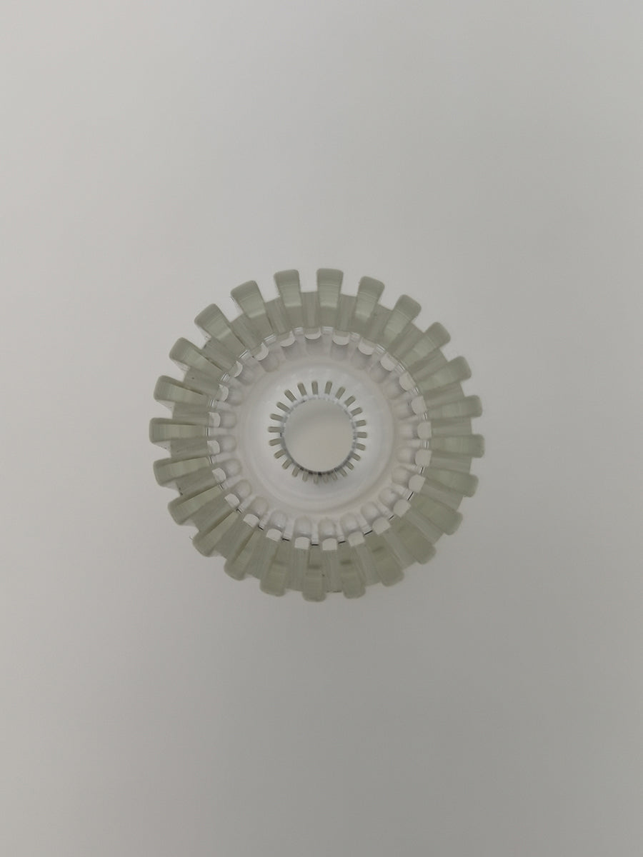 TAG - 28/18MM Super Slit Showerhead Downstem - Discreet Smoker