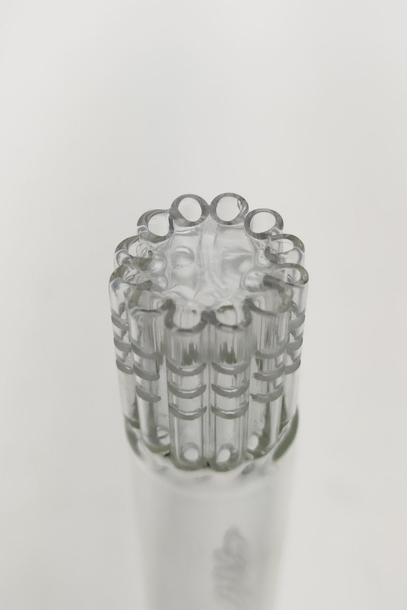 TAG - 28/18MM Open End 12-Arm Tree (5x.8MM) Downstem - Discreet Smoker