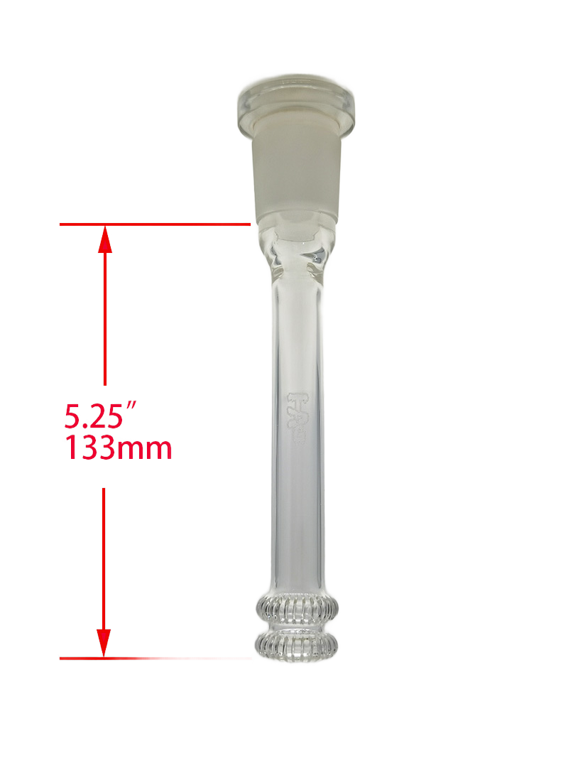 TAG - 28/18MM Closed End Double UFO Downstem - Discreet Smoker