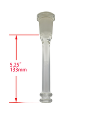 TAG - 28/18MM Closed End Double UFO Downstem - Discreet Smoker