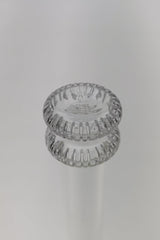 TAG - 28/18MM Closed End Double UFO Downstem - Discreet Smoker