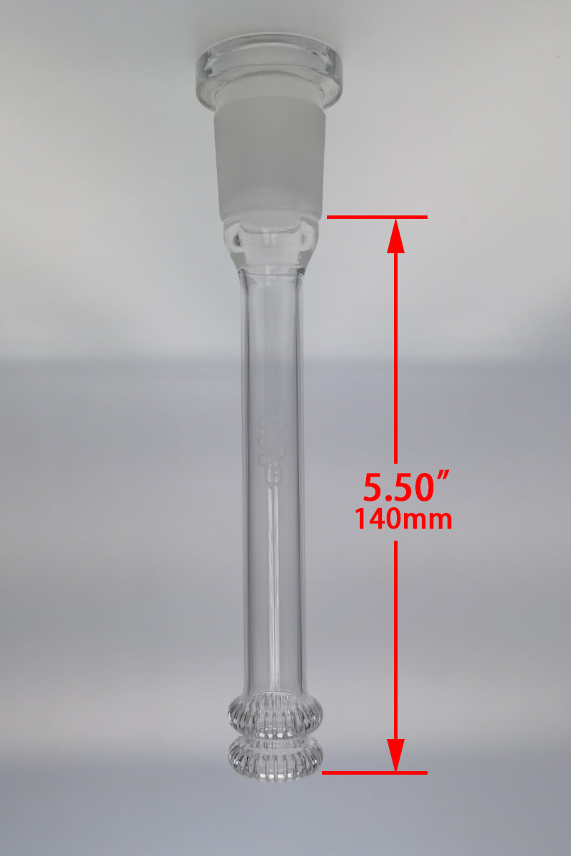 TAG - 28/18MM Closed End Double UFO Downstem - Discreet Smoker