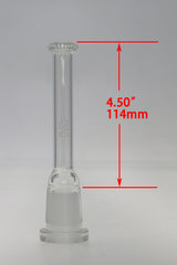 TAG - 28/18MM Closed End Single UFO Downstem - Discreet Smoker