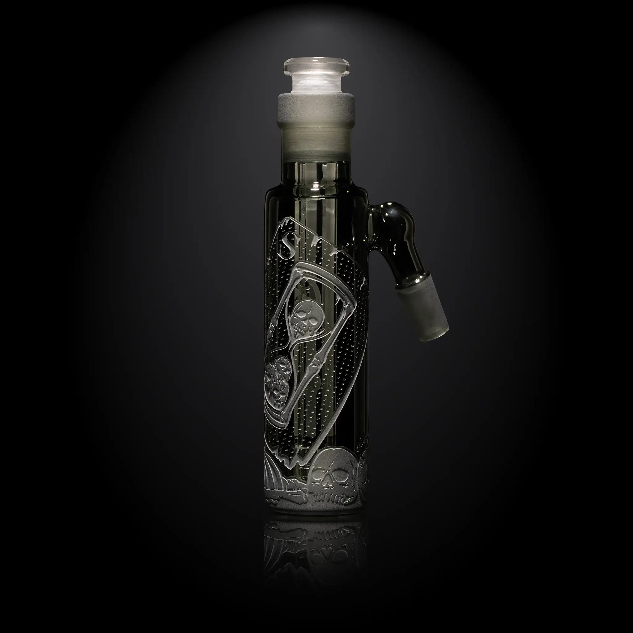Sands of Death Card 45° Wet Ash Catcher - Discreet Smoker