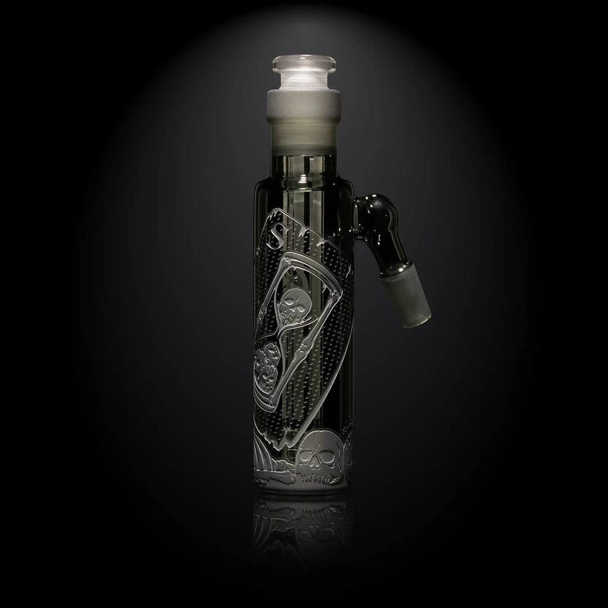 Sands of Death Card 45° Wet Ash Catcher - Discreet Smoker
