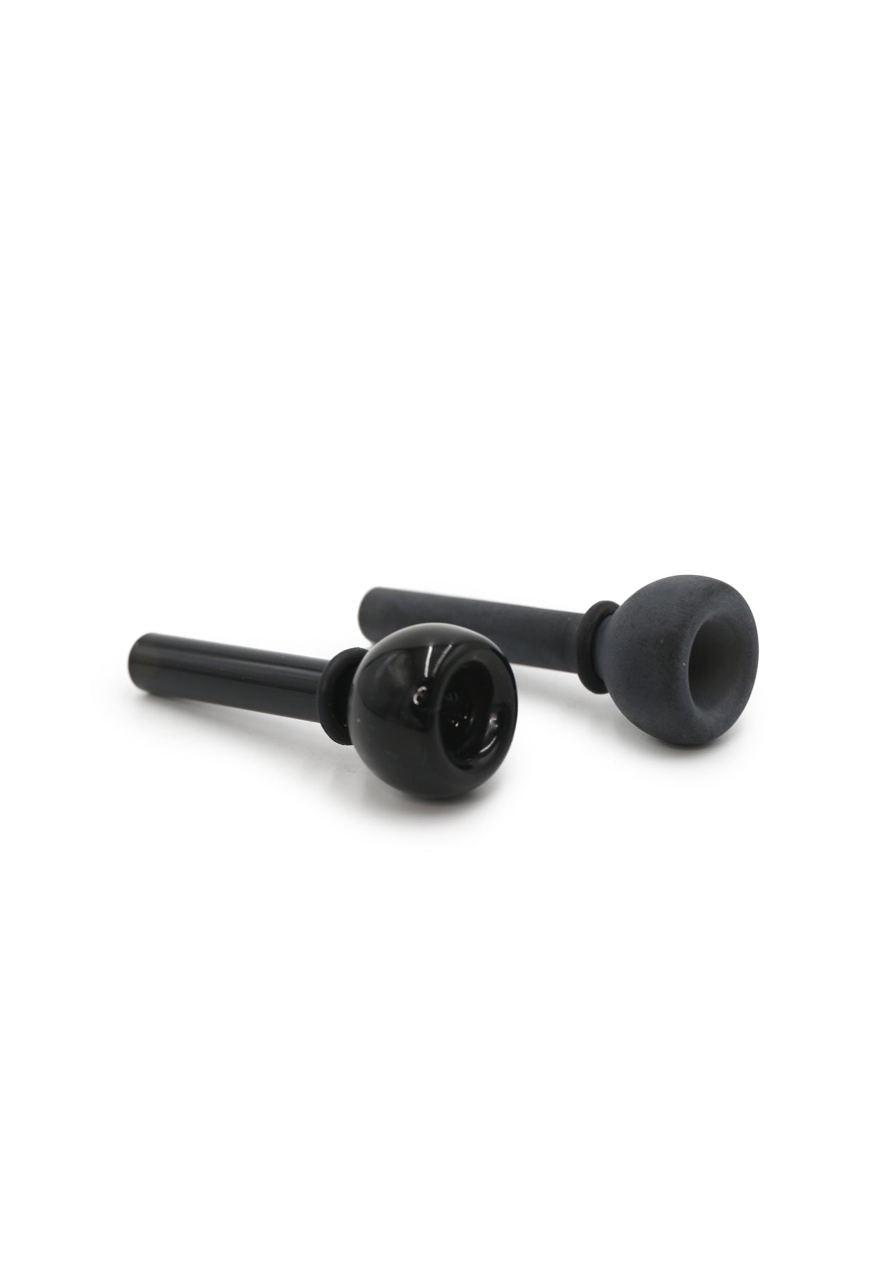 Black Small Bubble Bowl - Discreet Smoker