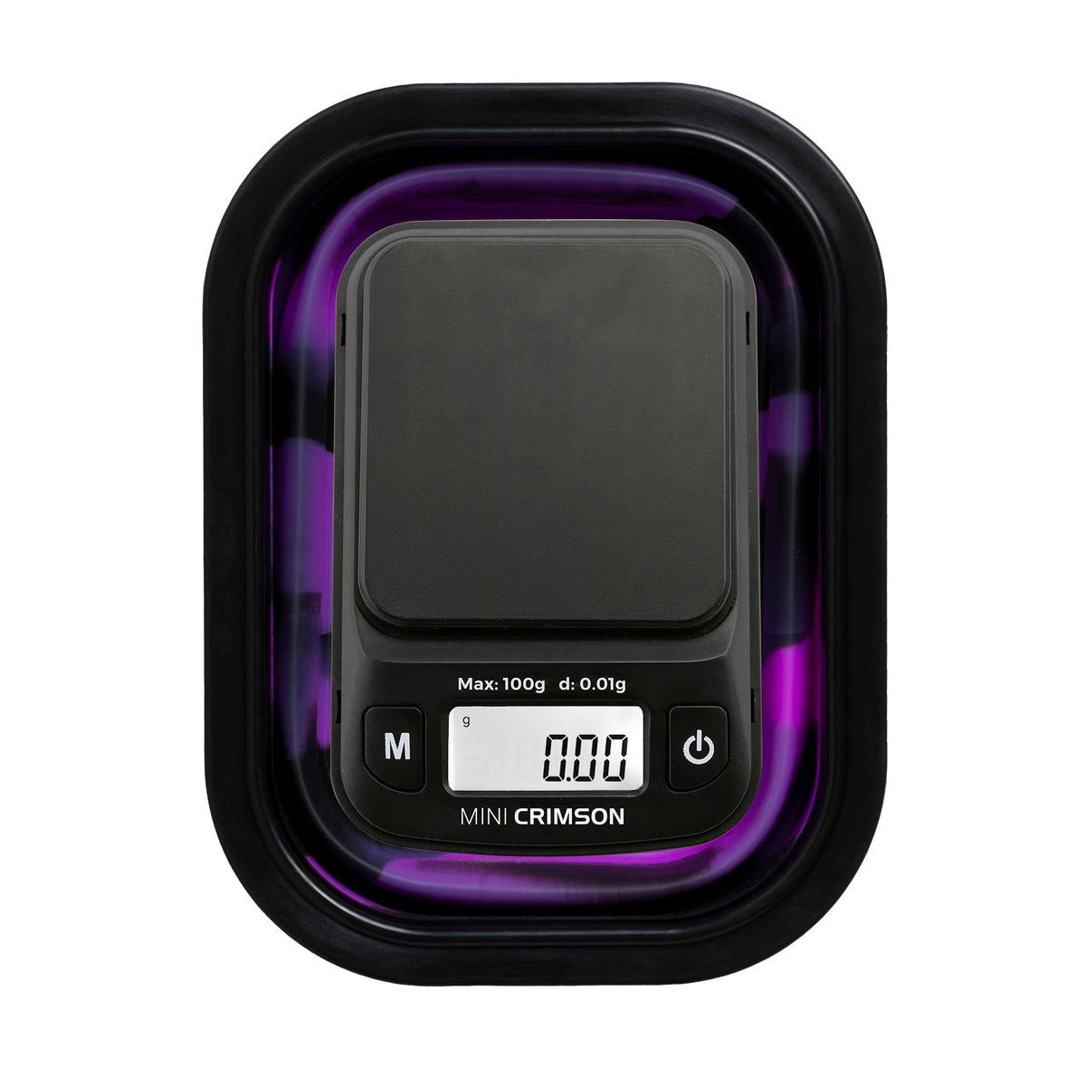 Truweigh Mini Crimson Collapsible Bowl Scale - 100g x 0.01g - Discreet Smoker
