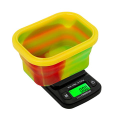 Truweigh Mini Crimson Collapsible Bowl Scale - 100g x 0.01g