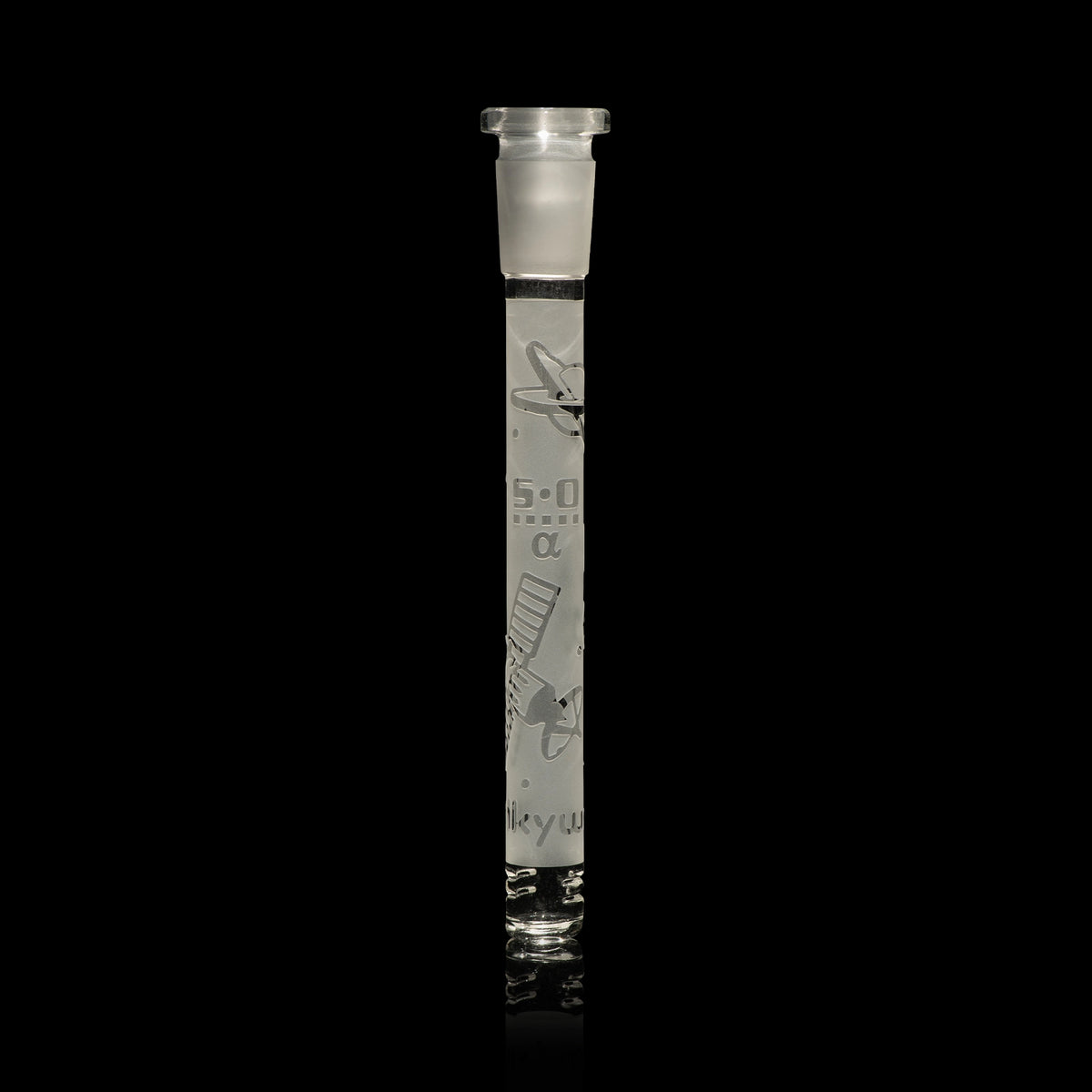 Space Odyssey: ALPHA 6" Downstem - Discreet Smoker