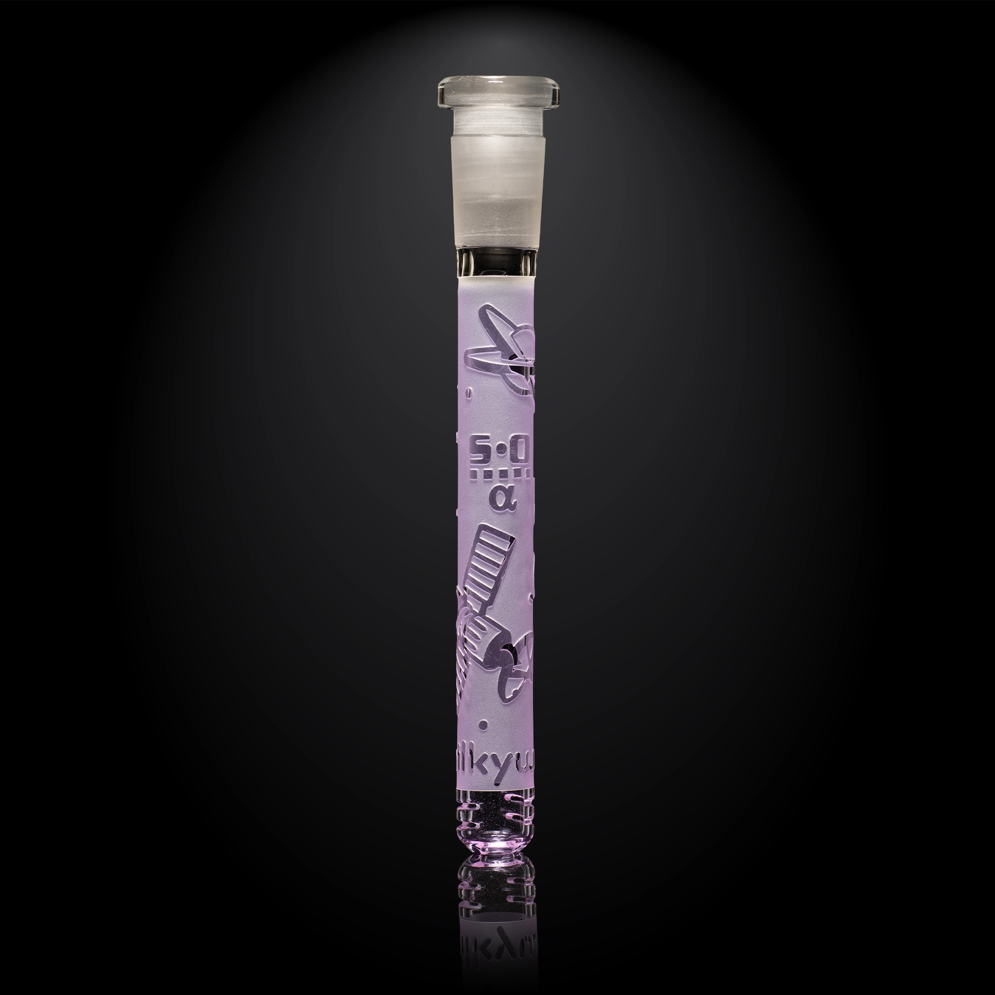 Space Odyssey: ALPHA 6" Downstem - Discreet Smoker