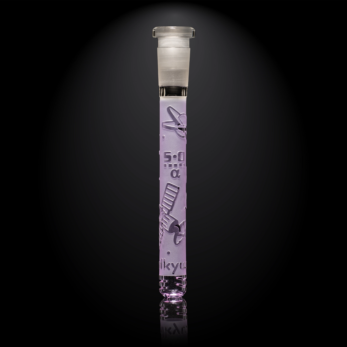 Space Odyssey: ALPHA 6" Downstem - Discreet Smoker