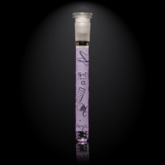 Space Odyssey: ALPHA 6" Downstem - Discreet Smoker
