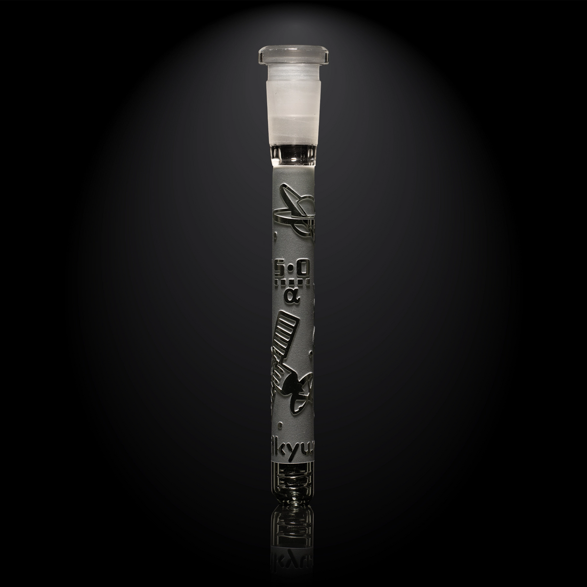 Space Odyssey: ALPHA 6" Downstem - Discreet Smoker