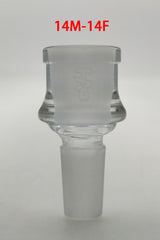 TAG - (Male) to (Female) Adapter Extender Straight - Discreet Smoker