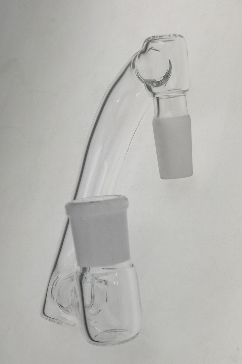 TAG - Full Quartz Drop Down Adapter (1" Drop) - Discreet Smoker